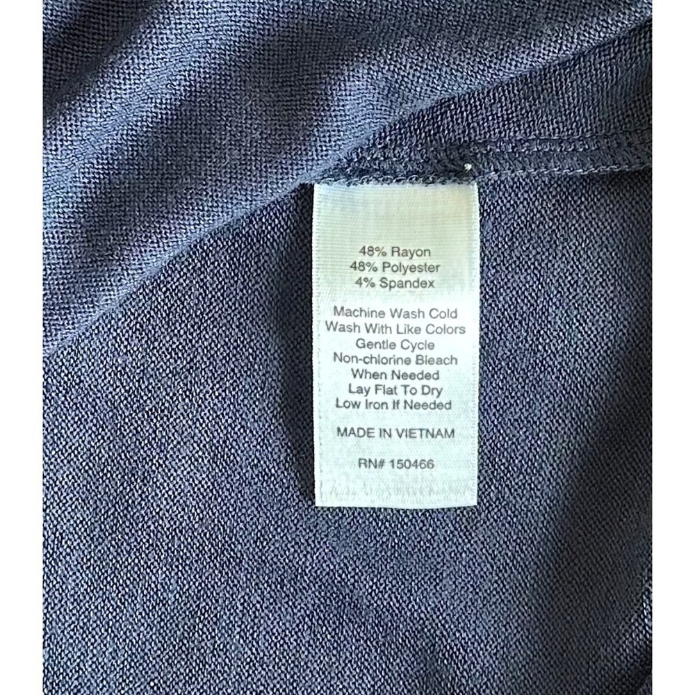 Nwt Market & Spruce Liraven V Neck Dolman Knit Top - Petite Xs — image 4 of 4